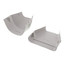 4.5" End Fitting - LEN122W (White)