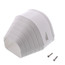 4.5" End Fitting - LEN122W (White)