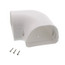 4.5" 90° Flat Elbow - LK122W (White)