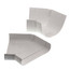 4.5" 45° Flat Elbow - LKF122W (White)