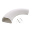 4.5" 90° Sweep Elbow - LKS122W (White)