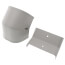 4.5" 45° Outside Vertical Elbow - LCFO122I (Ivory)