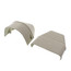4.5" End Fitting - LEN122I (Ivory) 