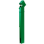 1-Gang 42" Stainless Steel Power Pedestal Kit, Lockable Flush Hinged Top (Green)