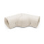 4.5" 45 to 90-Degree Adjustable Flat Elbow - LKA122I (Ivory)