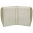 4.5" 45 to 90-Degree Adjustable Vertical Elbow - LCA92I (Ivory)