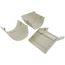 4.5" 45 to 90-Degree Adjustable Vertical Elbow - LCA92I (Ivory)