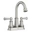 Brecklyn Spot Resist Brushed Nickel 2 Handle High Arc Bathroom Faucet