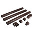 4.5" Brown Wall Duct Kit  - LDK122B (12 Ft Kit)
