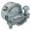 3/8"Zinc SNAP-TITE Connector w/ 1/2" Knockot