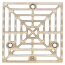 4" Nickel Bronze Strainer w/ Screws
