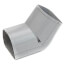 3.5" 45° Inside Vertical Elbow - LCFI92G (Gray)