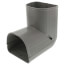 3.5" 90° Inside Vertical Elbow - LCI92G (Gray)
