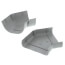 4.5" 45° Flat Elbow - LKF122G (Gray)