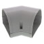 3.5" 45° Flat Elbow - LKF92G (Gray)