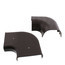 3.5" 90° Flat Elbow - LK92B (Brown)
