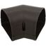 3.5" 45° Flat Elbow - LKF92B (Brown)