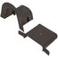3.5" Soffit Inlet - LP92B (Brown)