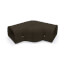 3.5" 45 to 90-Degree Adjustable Flat Elbow - LKA92B (Brown)