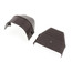 4.5" End Fitting - LEN122B (Brown)