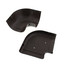 4.5" 90° Flat Elbow - LK122B (Brown)
