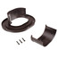 4.5" Wall Flange - LWF122B (Brown)