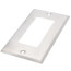 1-Gang Electrical Midway Wall Plate, Decora/GFCI (Stainless Steel)