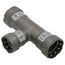 3/4" x 3/4" x 1/2" MegaPress FKM Tee