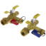 1" Press Isolator E-X-P E2 Tankless Water Heater Service Valve Kit w/ 30 PSI PRV (Lead Free)