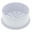 White ABS Inside Pipe Drain for 4" Sch. 40 Pipe