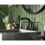 Findlay Chrome Two-handle High Arc Bathroom Faucet (Matte Black), 84515BL