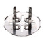 Gripper Floor Drain for 2" Pipe w/ Strainer (Stainless Steel)