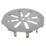 Gripper Floor Drain for 4" Pipe w/ Strainer (Stainless Steel)