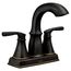 Hensley Mediterranean Bronze 2 Handle High Arc Bathroom Faucet, WS84411MBRB