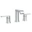 Genta Chrome 2 Handle Bathroom Faucet, 84763