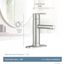 Arlys 1 Handle Bathroom Faucet, 84770SRN (Spot Resist Brushed Nickel)