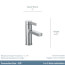 Beric Single Handle Bathroom Faucet (Chrome), 84774
