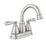Banbury Spot Resist Brushed Nickel 2 Handle High Arc Bathroom Faucet, 84943SRN