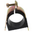 4-1/8" OD Electro-Galvanized Strut Cushion Clamp