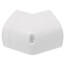 2.75" 45° Slimduct Flat Elbow (White)