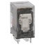 Miniature Plug In Relay, 15A, 2 poles, Pilot Light (24V)