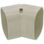 2.75" Slimduct 45° Vertical Elbow (Ivory)