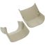 2.75" Slimduct 45° Vertical Elbow (Ivory)