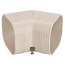 2.75" Slimduct 45° Flat Elbow (Ivory)