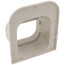 2.75" Slimduct Soffit Inlet (Ivory)