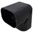 3.75" 90-Degree Slimduct Vertical Elbow (Black)