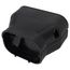 5.5" x 3.75" Slimduct Reducer (Black)