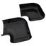 3.75" 90-Degree Slimduct Flat Elbow (Black)