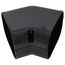 3.75" 45-Degree Slimduct Flat Elbow (Black)