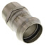 3" ProPress 304 Stainless Male XL-S Adapter w/ FKM Seal (P x MNPT)